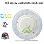 LED Parking Garage Canopy Light with PIR Motion Sensor