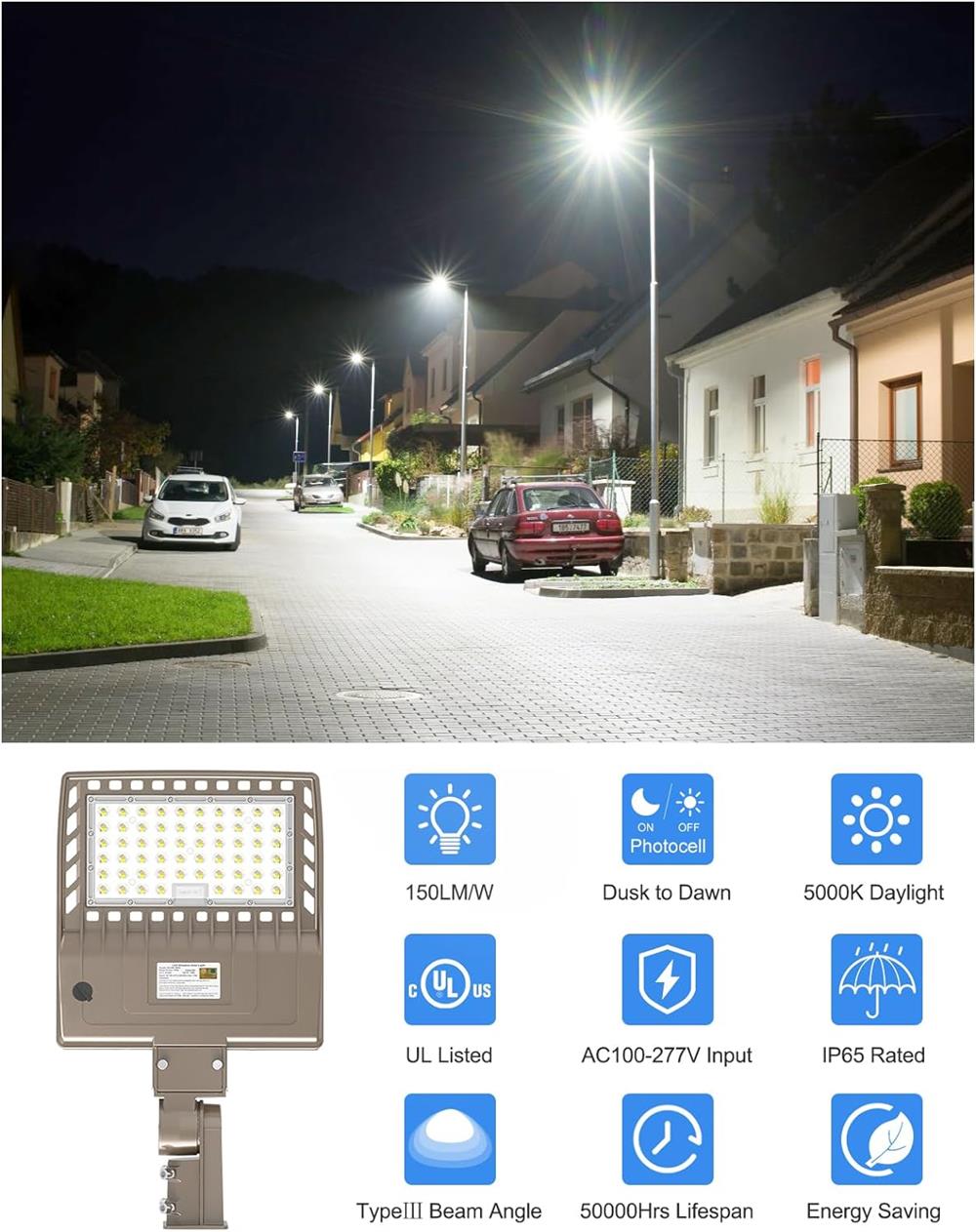 Outdoor Pole Light