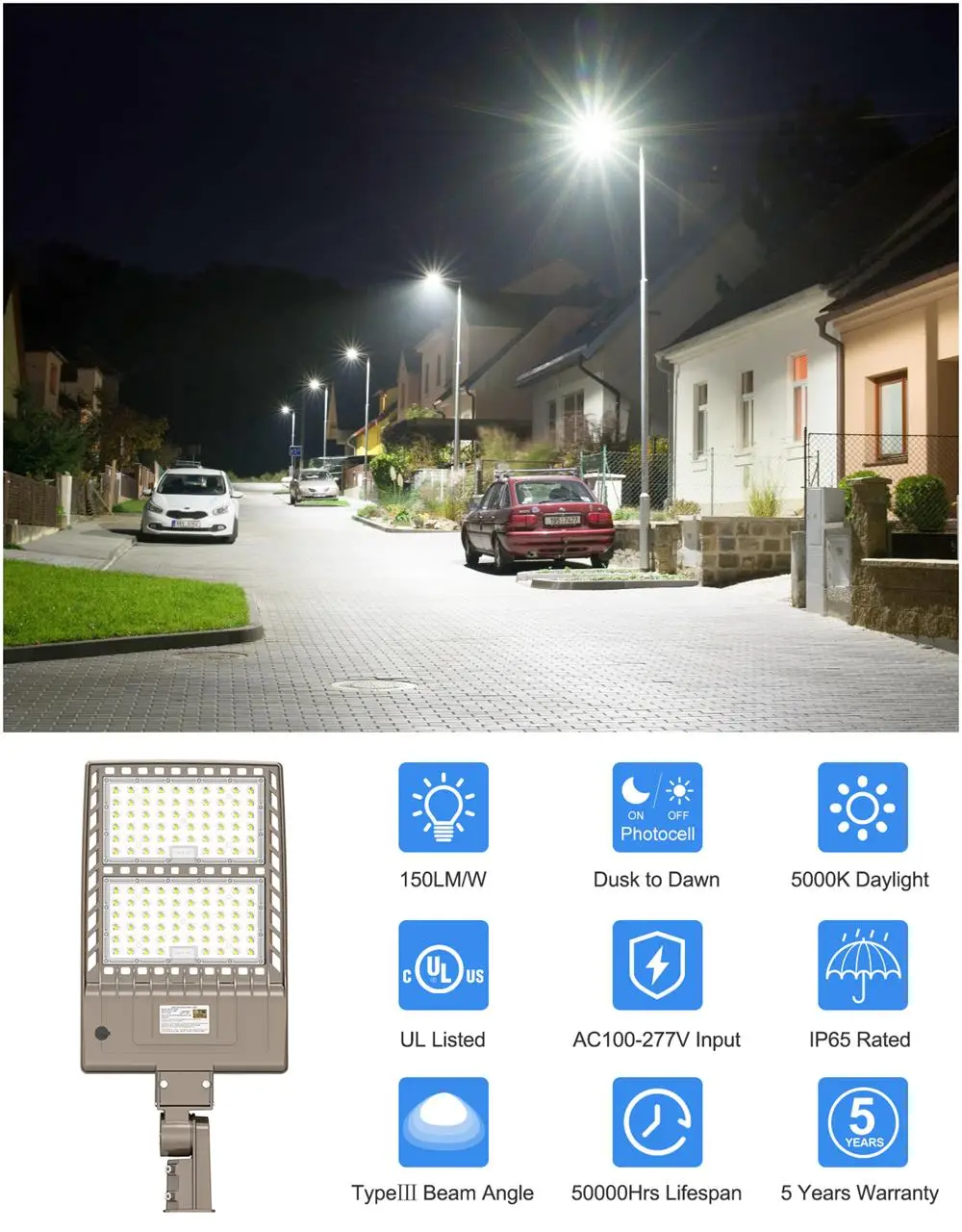 led shoebox fixture
