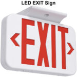 battery powered exit signs