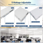 wattage and CCT tunable pane light