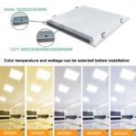 2X2 panel light