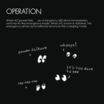 emergency backup battery driver