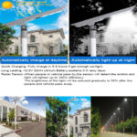 solar street light outdoor
