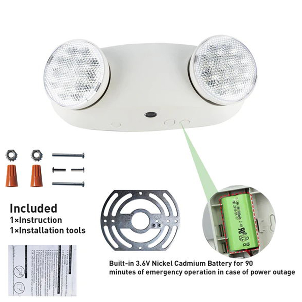 OEM 3.6V Battery Powered Exit Sign Ceiling Mounted IP65 Waterproof