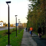 outdoor post lights electric