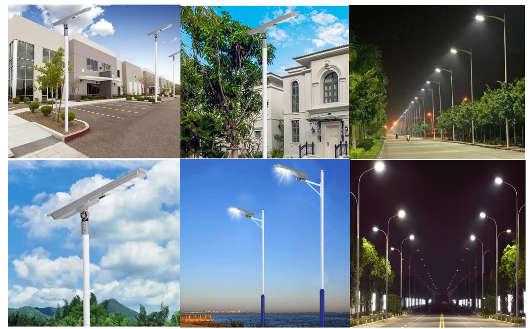 solar outdoor street lights