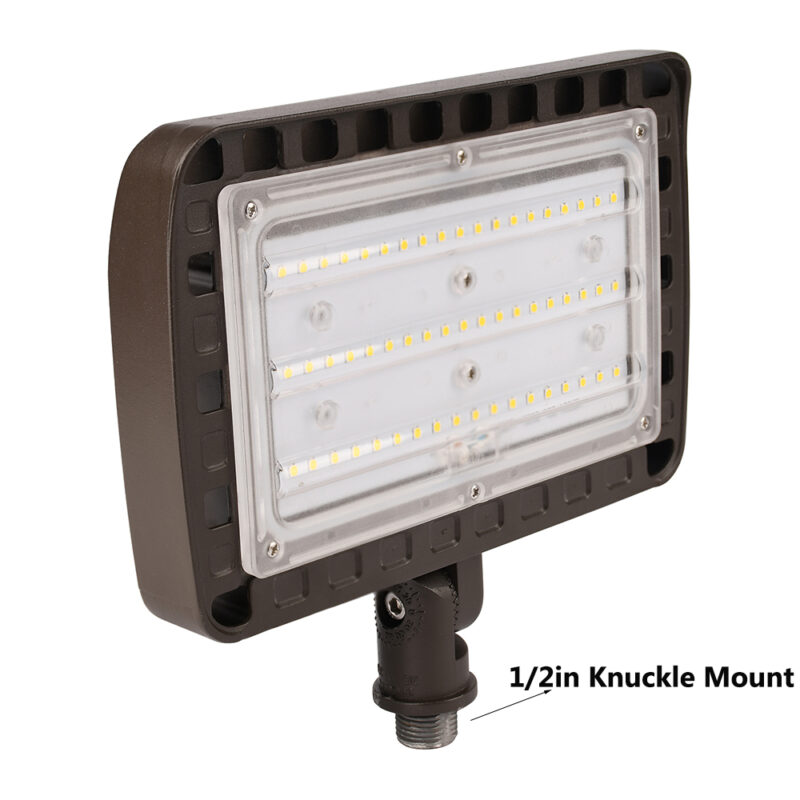 led flood light with knuckle mount