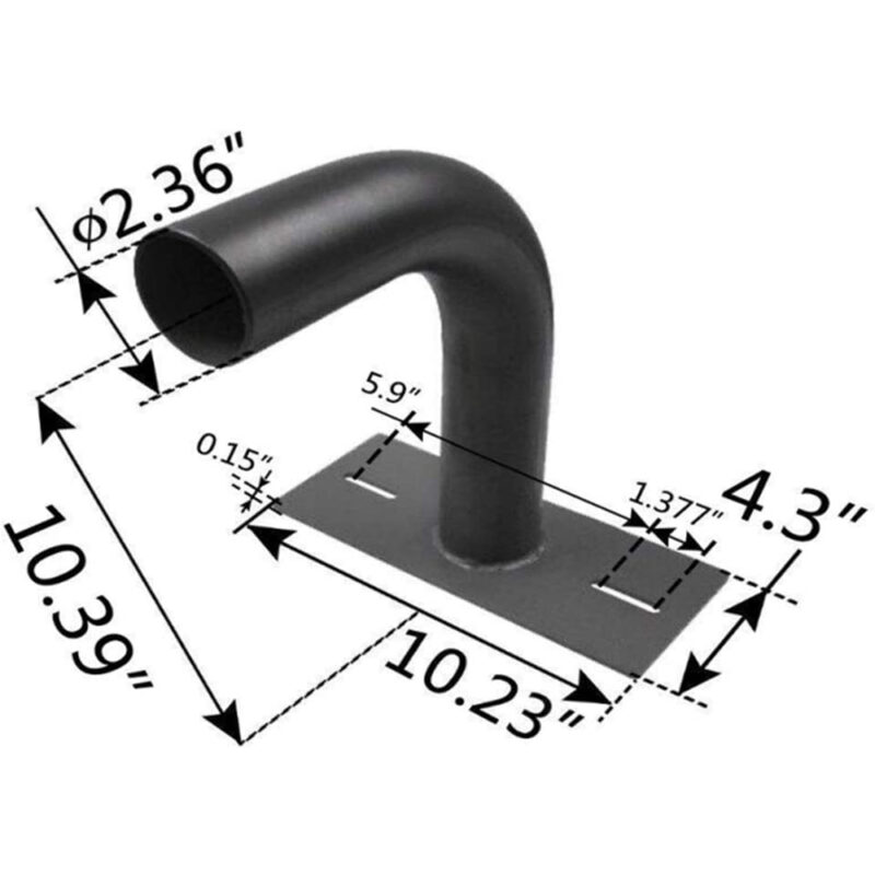 wall mount 90 degree bracket