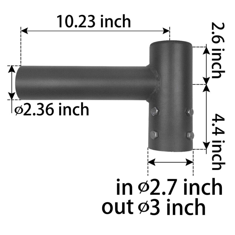 Spoke Bracket with Single Horizontal Tenon