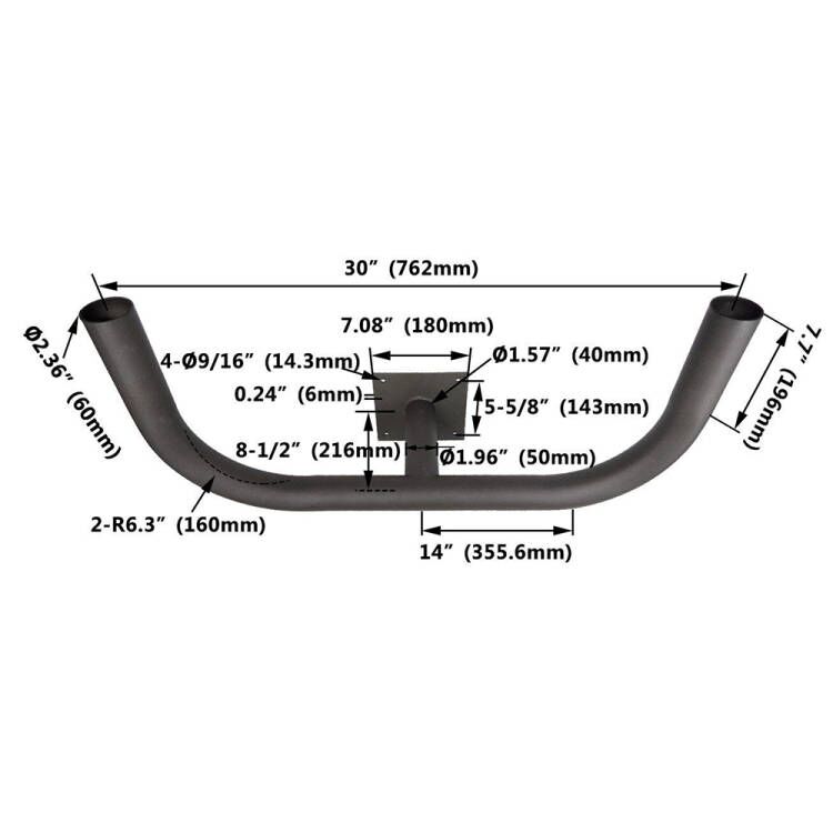 Double 180° Wall Mount Bracket