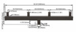 Quad Bullhorn Tenon Adaptor with 4 Arm Inline