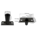 round pole adapter