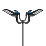 Quad Bullhorn Light Pole Brackets 90degree for 4 Lighting Fixtures