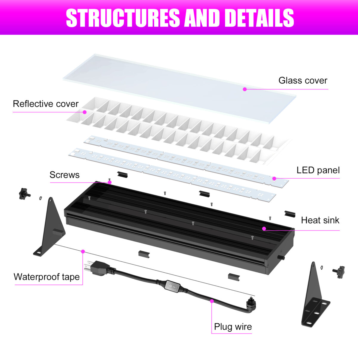 UV party light
