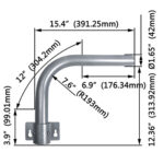 Mounting Arm for LED Barn Light