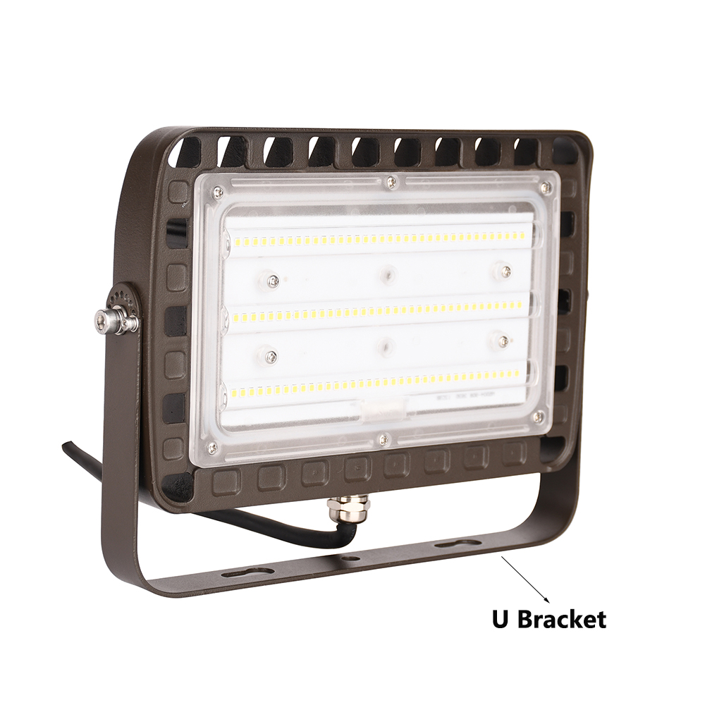 led flood lights with U bracket mount