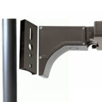 round pole adapter for arm mount light