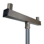 4 Inches Square Base Bullhorn with 2 Tenons