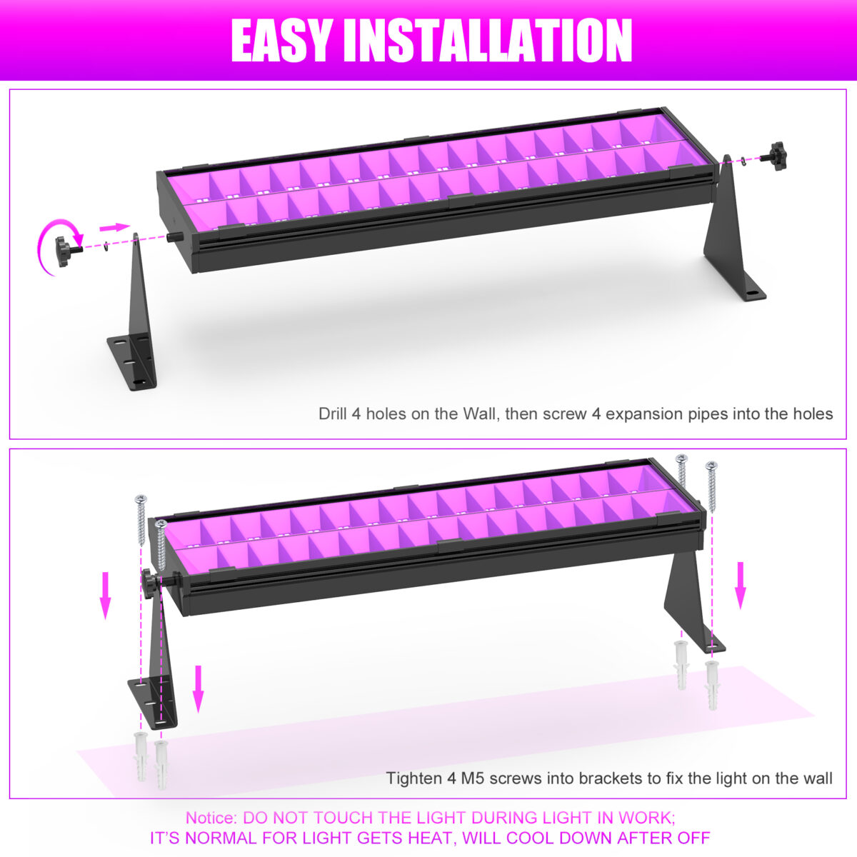 UV Party bar light