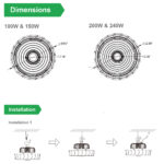 led ufo light