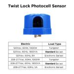 photo eye sensor for outdoor lights