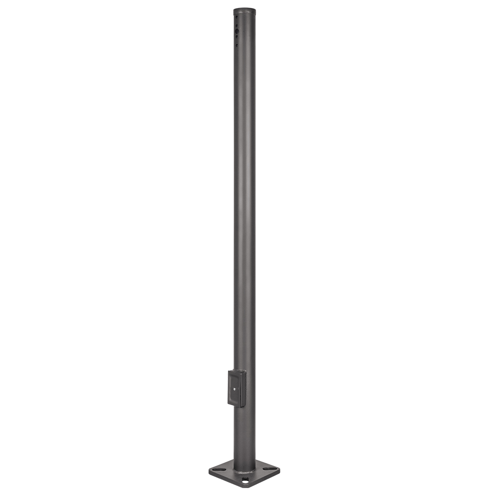 round straight steel poles