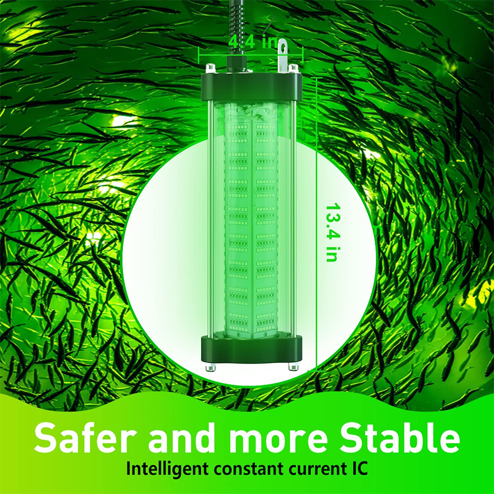 Fishing Bait Light, Pressure Resistant LED Corrosion Proof Underwater  Fishing Lure Lamp Great Toughness Safe for Saltwater (Green Lighting) :  : Home & Kitchen