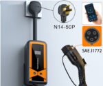 EV Flex-AC Charger 9.6KW 40A 240V Portable Electrical Vehicle Smart Charger