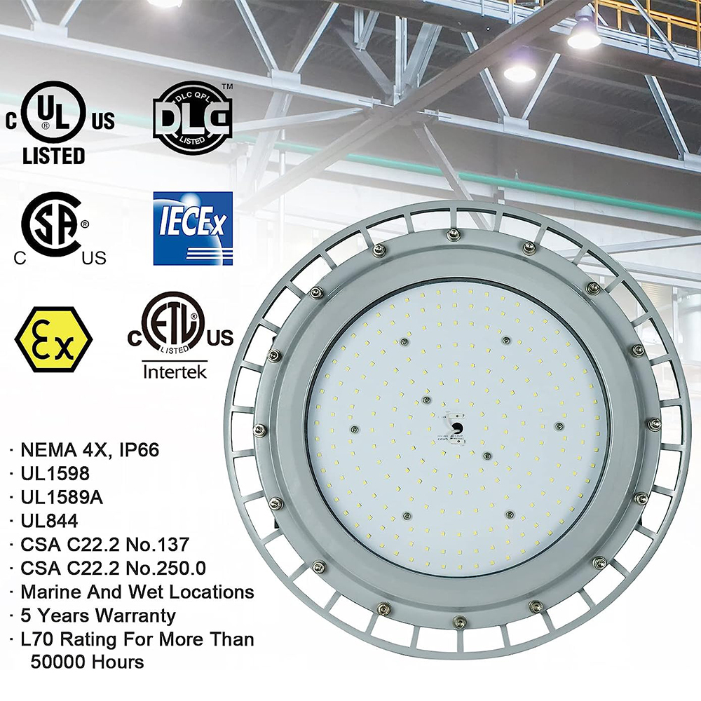 led flame proof light