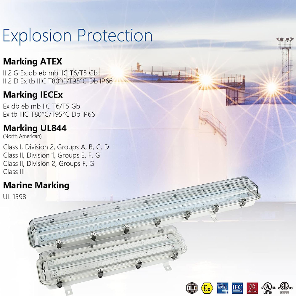 explosion proof led tube light