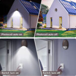 led wall pack light with photocell