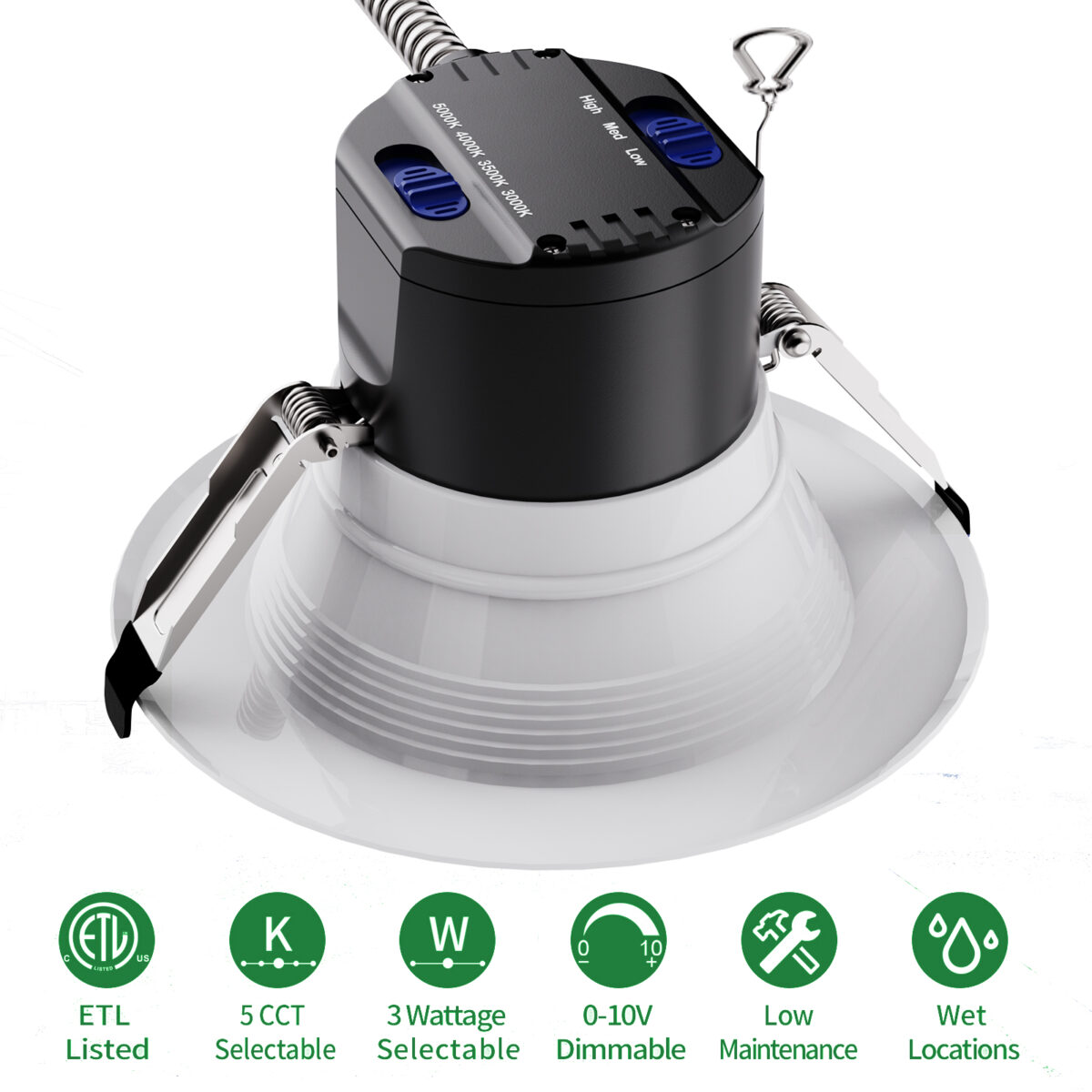 led commercial can light